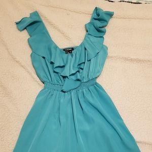 Teal dress